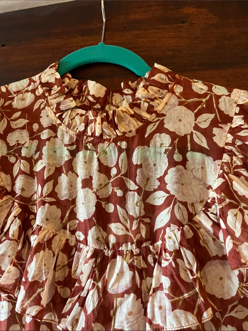 DOEN Caramel Dress - Ambridge Rose Red - NWT in XS - Picture 3 of 9